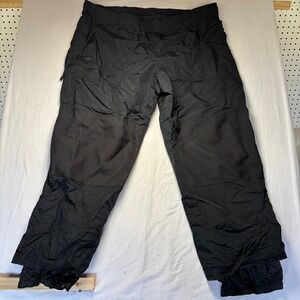 Columbia Snow Pants Mens XL Black Insulated Ski Snowboard Cargo Sport Waterproof